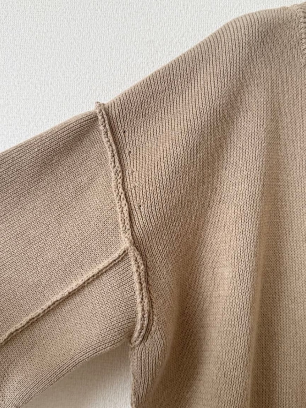 Beige Knit Zara Sweater - Picture 4 of 7